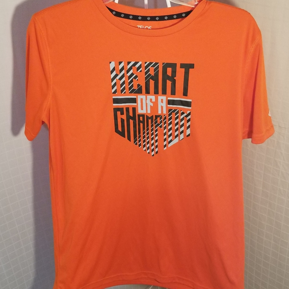 2/$20 Orange short sleeve tee men's  small